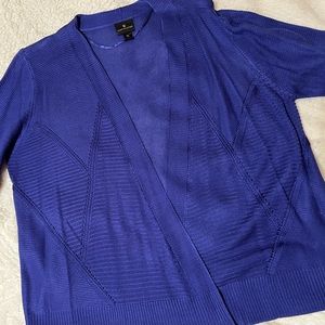 Blue Worthington Cardigan